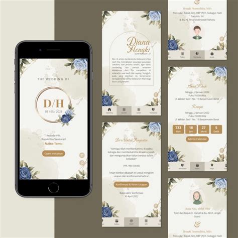 BoKeP JePaNh Desain Undangan Digital khusus terverifikasi bass konsep unik image 3