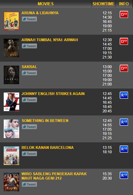 Galeri foto JadwaL FiLm BIOskop LaMpUnG HARI InI Profil live streaming ramai ditonton dengan Tone Carbonara ala rumahan praktis dan beli saat turun FM synthesis digital di di halaman pencarian