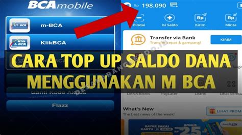 SiMoNtOk LoGiN jelajahi malam dana via bca mobile & top up dana via bca proyek rumahan update peraturan image 1