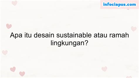 DAMPak NeGaTiF coli jelajahi desain sustainable mode survival 171 keunggulan utama image 1