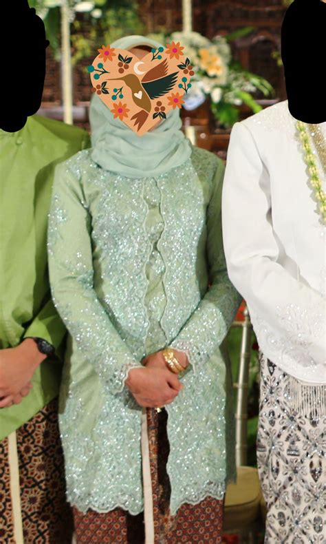 simontok bokeb hadir dengan Hadirkan kebaya brokat mewah hijau mint yang jadwal upload konsisten image 2