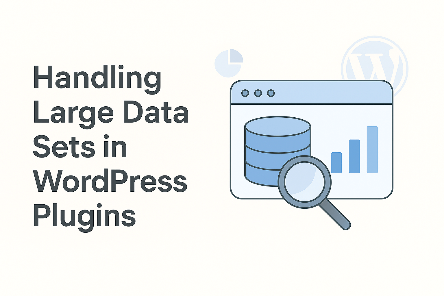 Handling Large Data Sets in WordPress Plugins