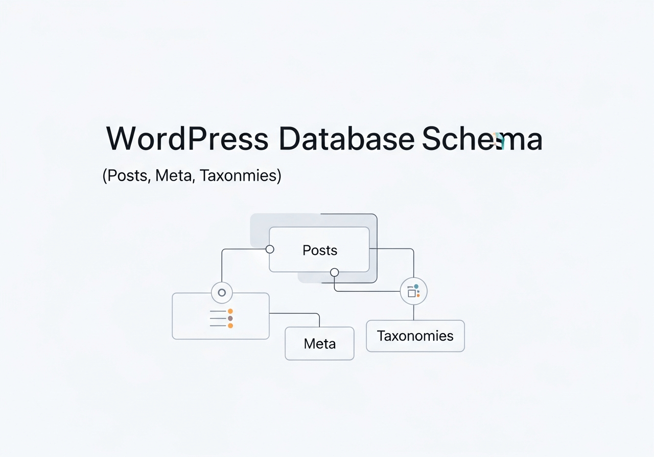 WordPress Database Schema Explained (Posts, Meta, Taxonomies)