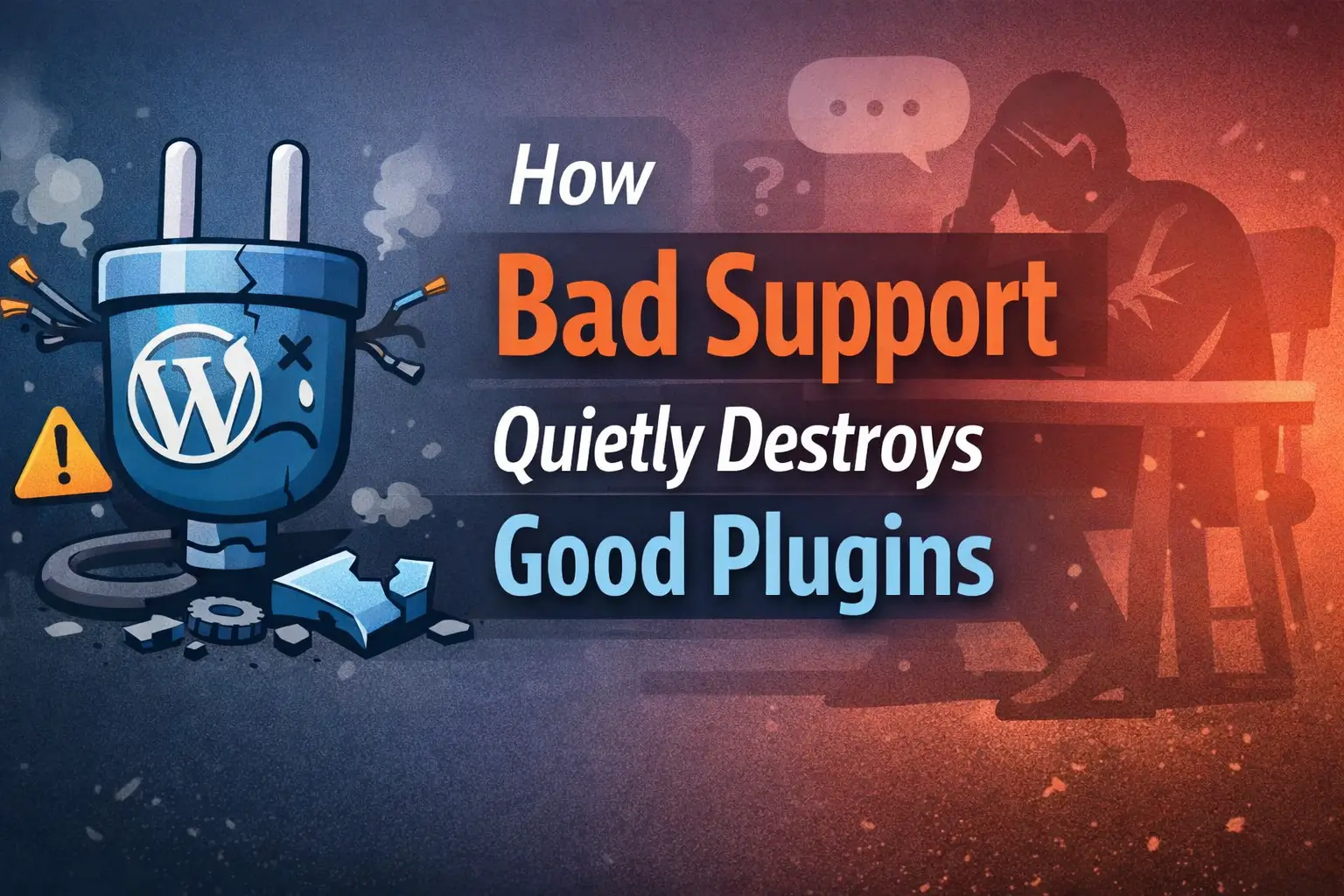 How Bad Support Quietly Destroys Good Plugins